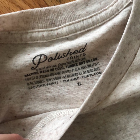 We Are The Change Graphic T-Shirt Polished Prints Screen Print Tee XL - Picture 5 of 6